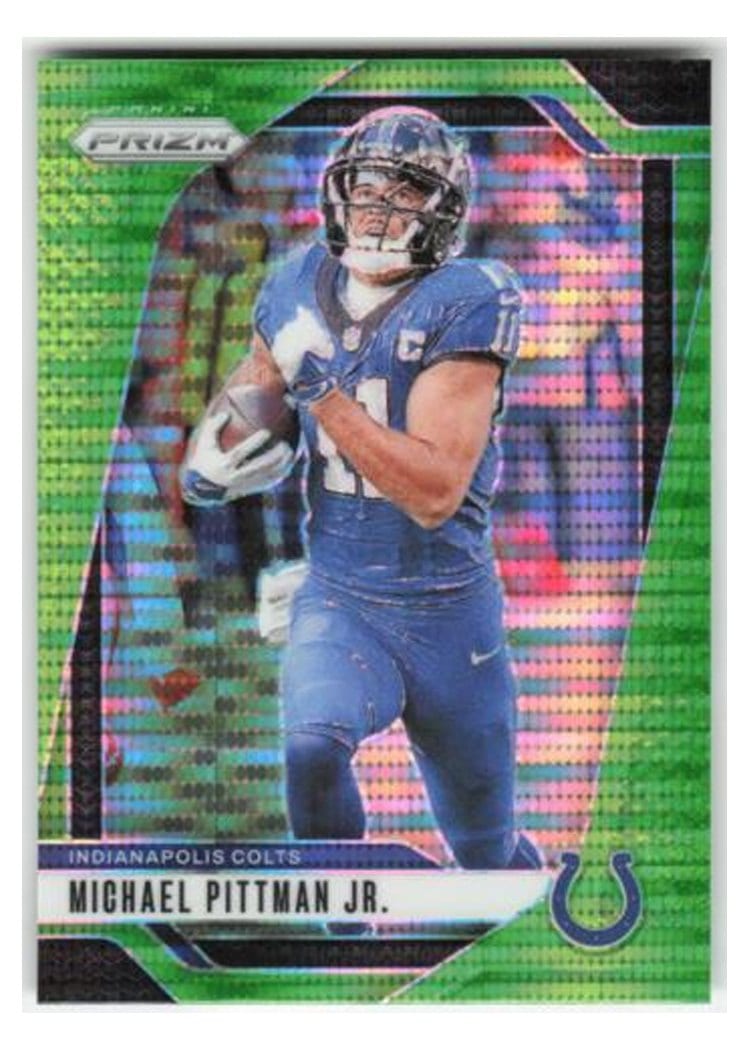 2024 Panini Prizm Base Set Michael Pittman Jr. #123 card