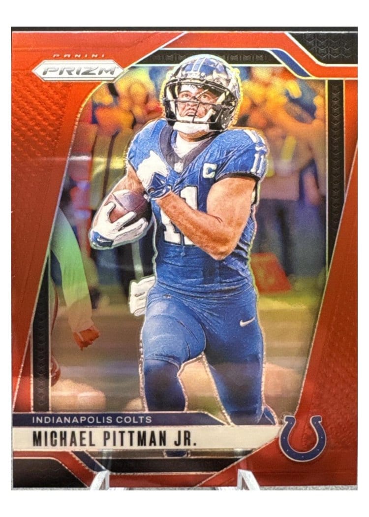 2024 Panini Prizm Base Set Michael Pittman Jr. #123 card