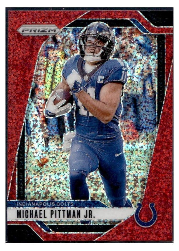 2024 Panini Prizm Base Set Michael Pittman Jr. #123 card