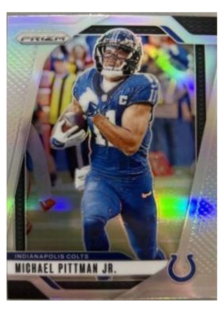 2024 Panini Prizm Base Set Michael Pittman Jr. #123 card