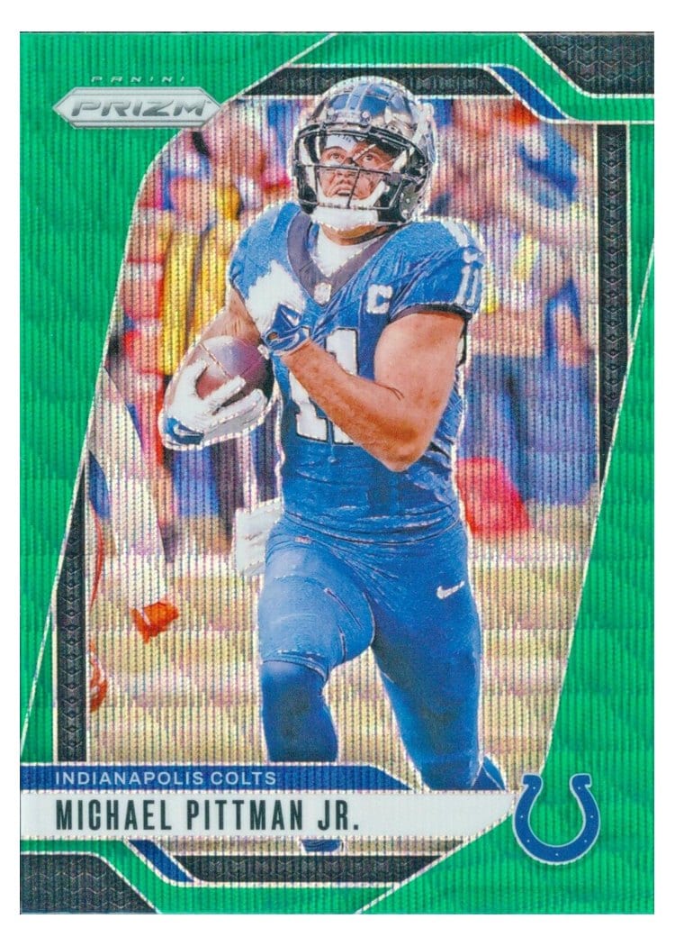 2024 Panini Prizm Base Set Michael Pittman Jr. #123 card