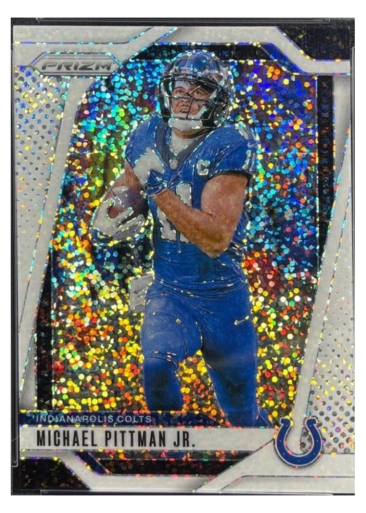 2024 Panini Prizm Base Set Michael Pittman Jr. #123 card