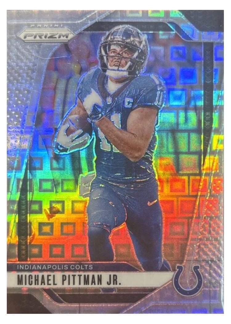 2024 Panini Prizm Base Set Michael Pittman Jr. #123 card