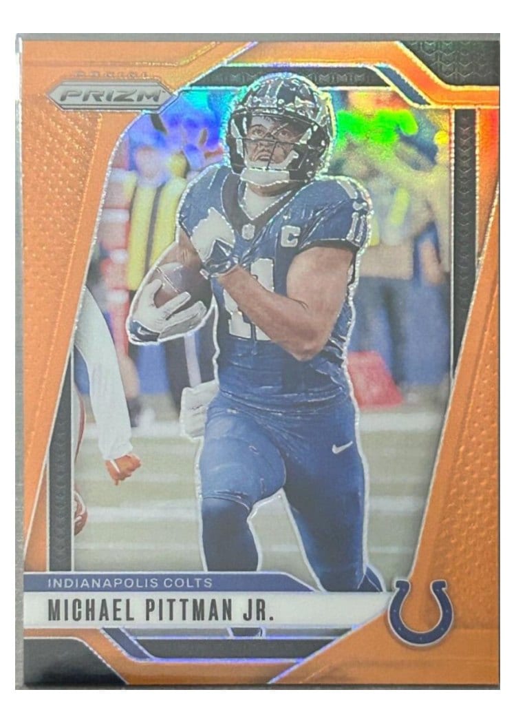 2024 Panini Prizm Base Set Michael Pittman Jr. #123 card