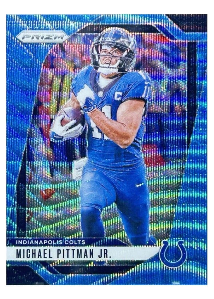 2024 Panini Prizm Base Set Michael Pittman Jr. #123 card