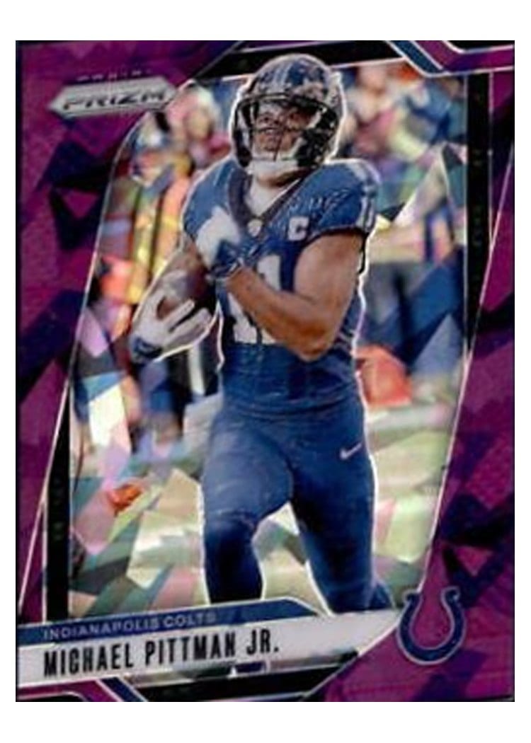 2024 Panini Prizm Base Set Michael Pittman Jr. #123 card