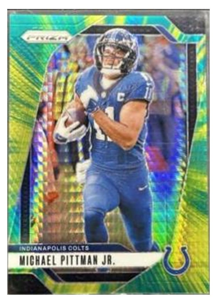 2024 Panini Prizm Base Set Michael Pittman Jr. #123 card