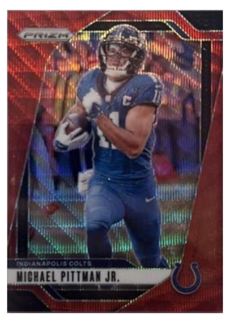 2024 Panini Prizm Base Set Michael Pittman Jr. #123 card