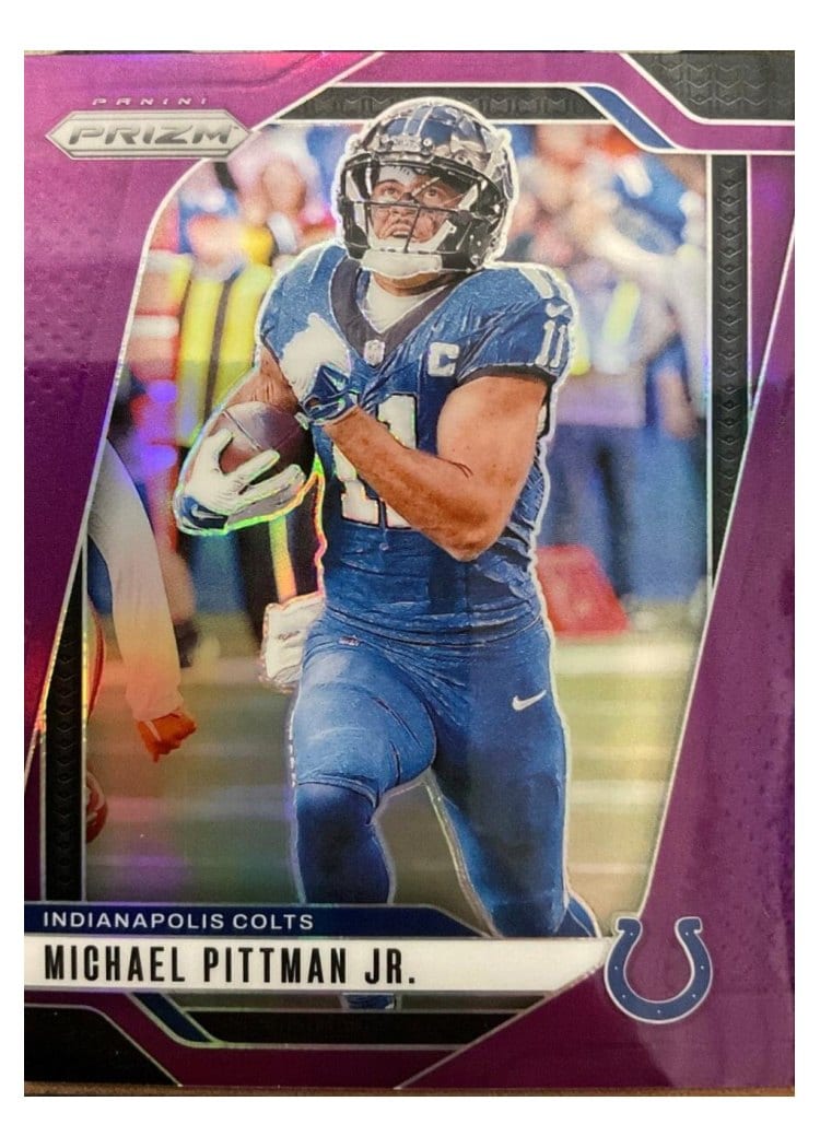 2024 Panini Prizm Base Set Michael Pittman Jr. #123 card