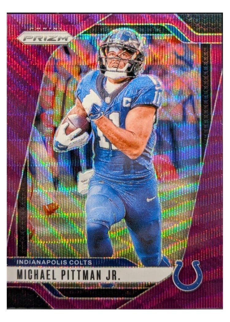 2024 Panini Prizm Base Set Michael Pittman Jr. #123 card