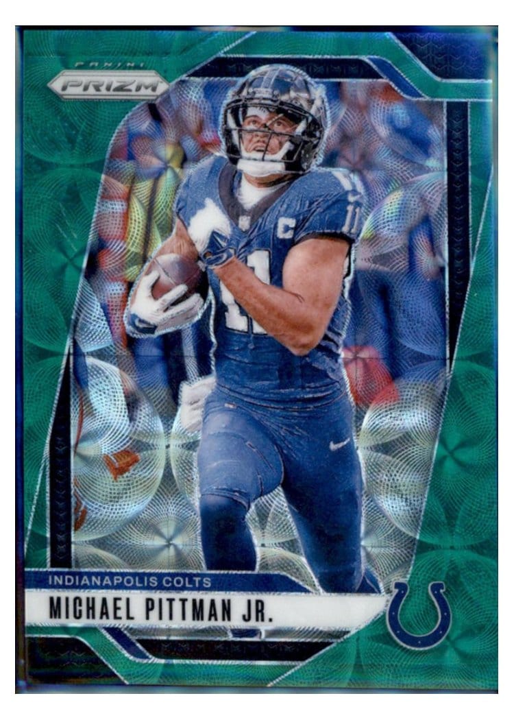 2024 Panini Prizm Base Set Michael Pittman Jr. #123 card