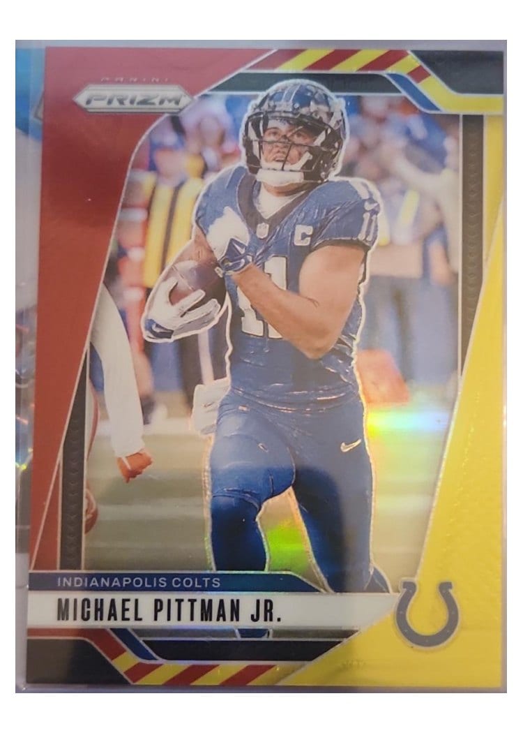 2024 Panini Prizm Base Set Michael Pittman Jr. #123 card