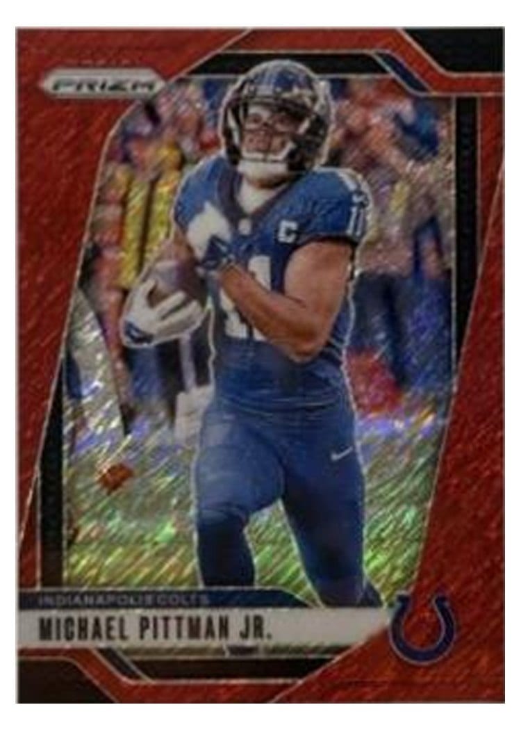 2024 Panini Prizm Base Set Michael Pittman Jr. #123 card