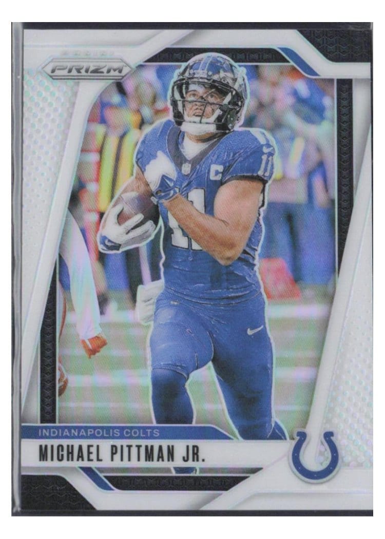 2024 Panini Prizm Base Set Michael Pittman Jr. #123 card