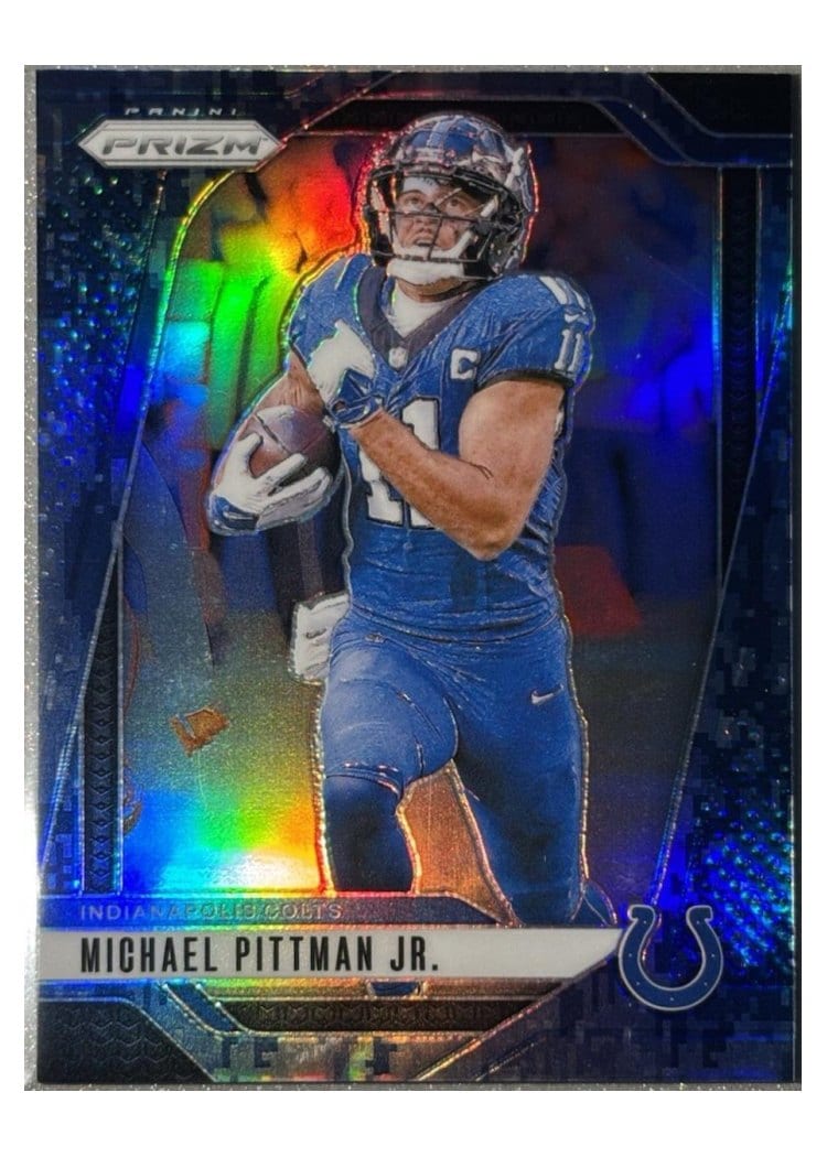 2024 Panini Prizm Base Set Michael Pittman Jr. #123 card
