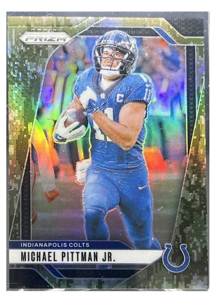 2024 Panini Prizm Base Set Michael Pittman Jr. #123 card