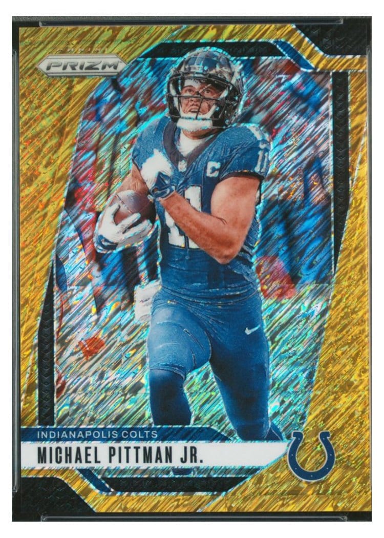 2024 Panini Prizm Base Set Michael Pittman Jr. #123 card