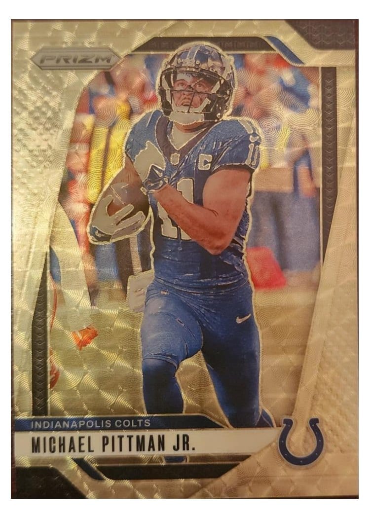 2024 Panini Prizm Base Set Michael Pittman Jr. #123 card