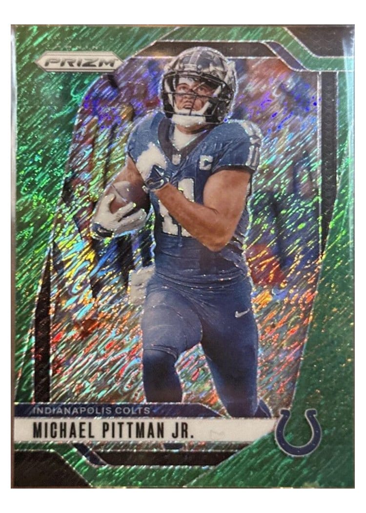 2024 Panini Prizm Base Set Michael Pittman Jr. #123 card