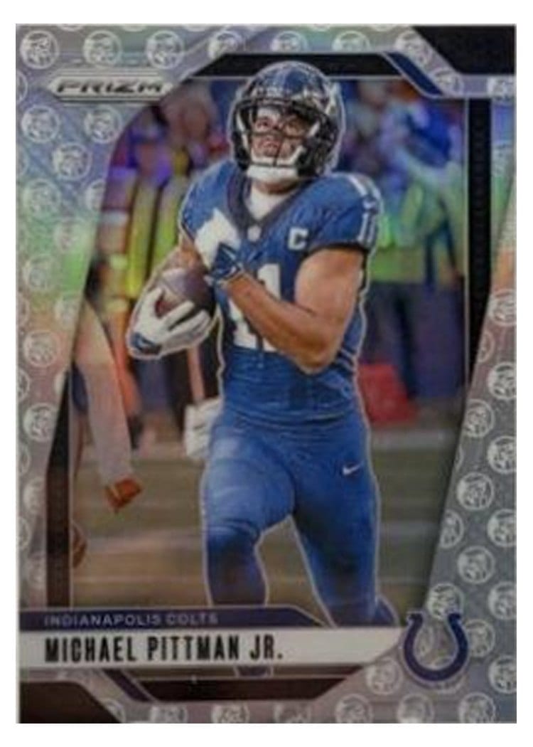 2024 Panini Prizm Base Set Michael Pittman Jr. #123 card