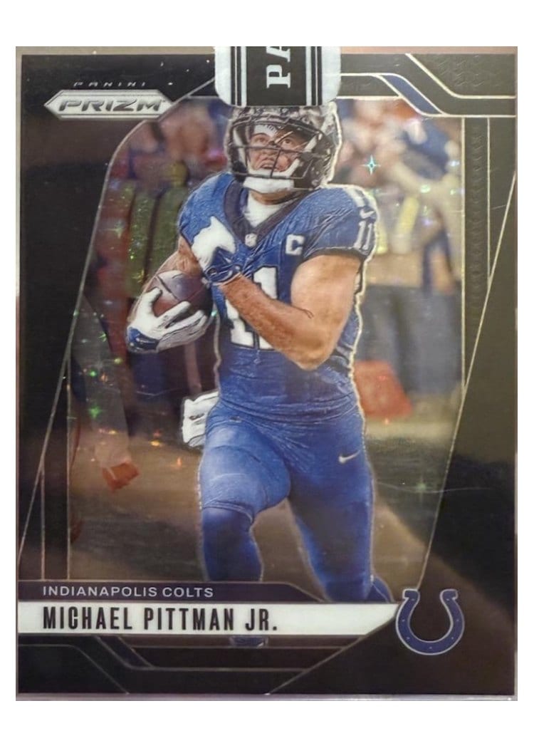 2024 Panini Prizm Base Set Michael Pittman Jr. #123 card