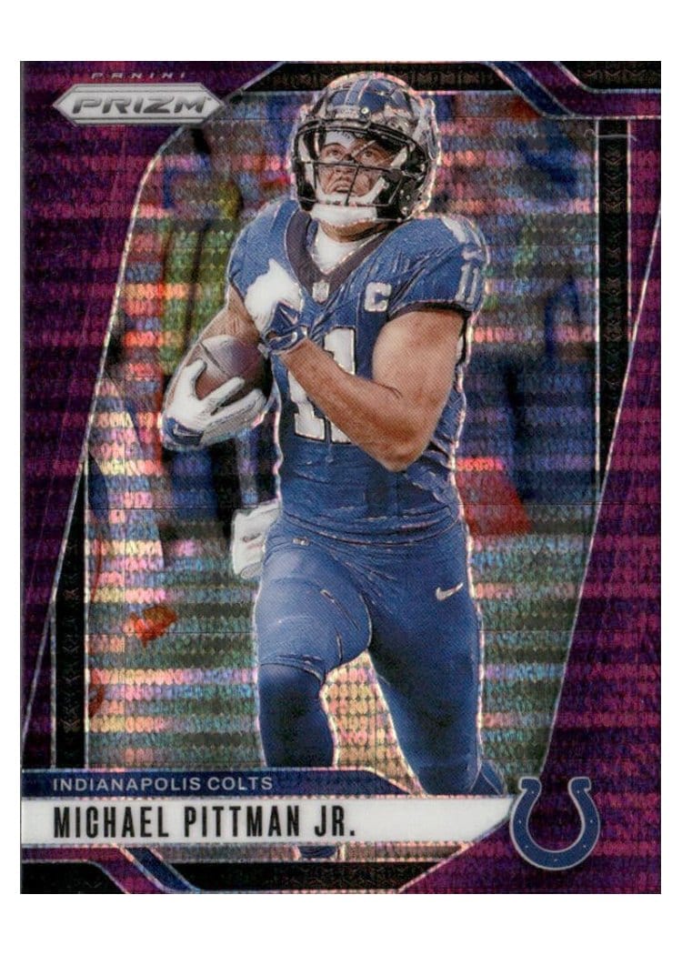 2024 Panini Prizm Base Set Michael Pittman Jr. #123 card