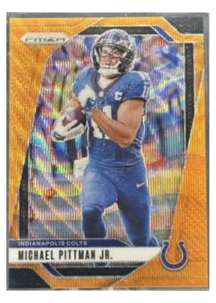 2024 Panini Prizm Base Set Michael Pittman Jr. #123 card