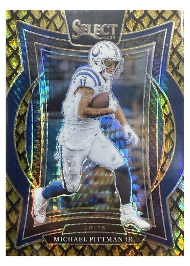 2024 Panini Select Base Set Michael Pittman Jr. #83 card
