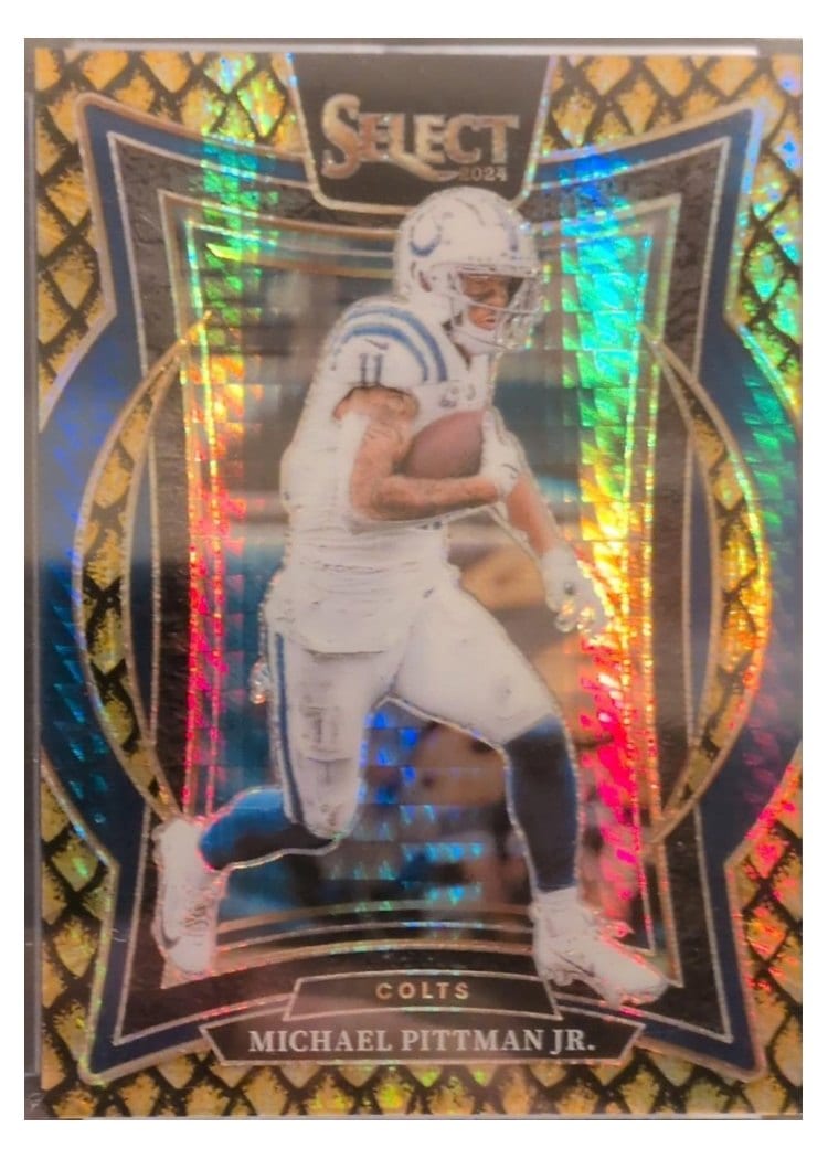 2024 Panini Select Base Set Michael Pittman Jr. #83 card