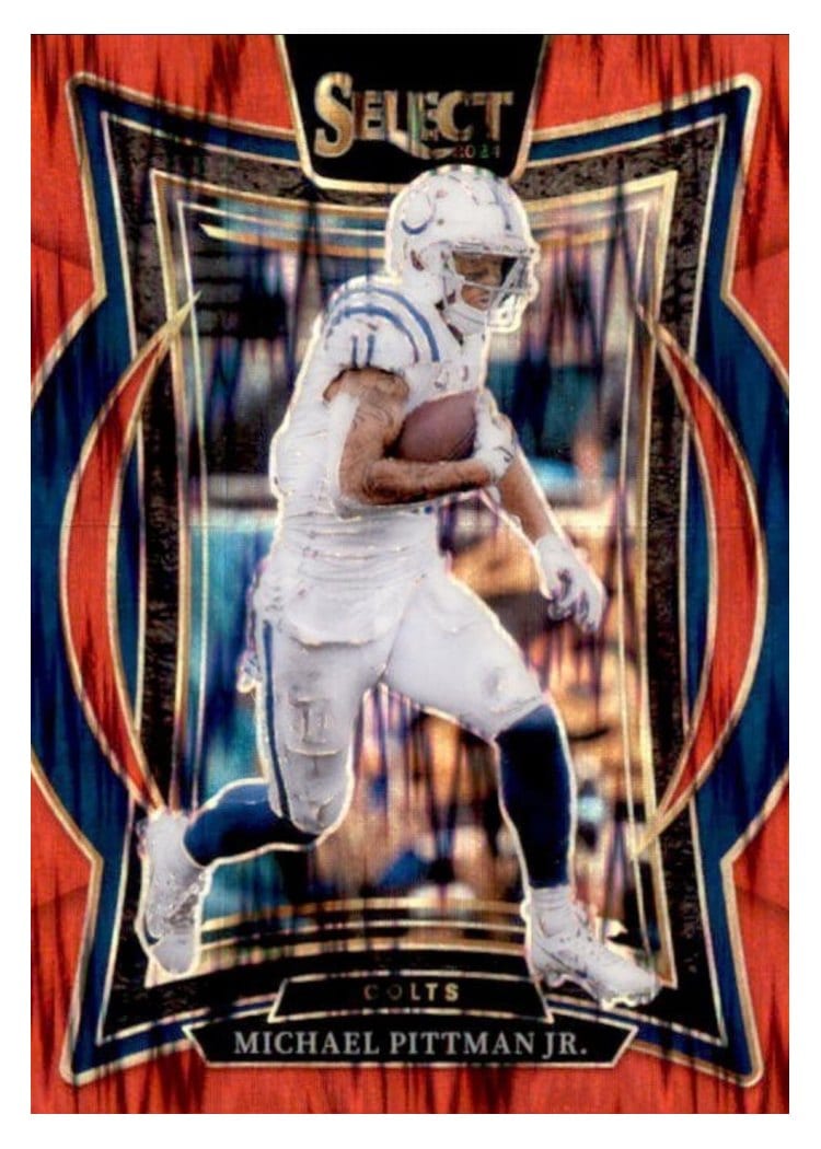 2024 Panini Select Base Set Michael Pittman Jr. #83 card
