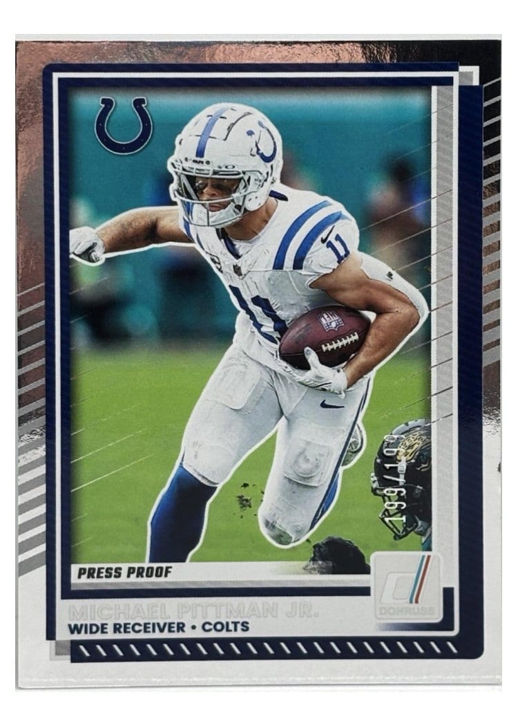 2025 Donruss Base Set Michael Pittman Jr. #185 card