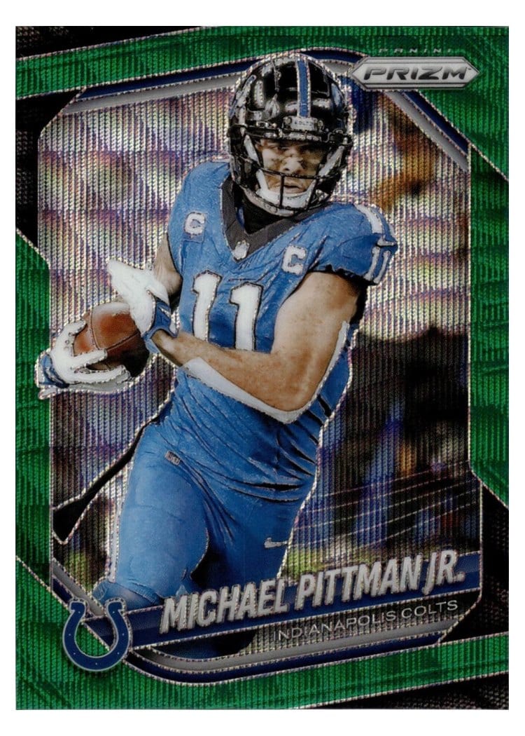 2025 Panini Prizm Base Set Michael Pittman Jr. #23 card
