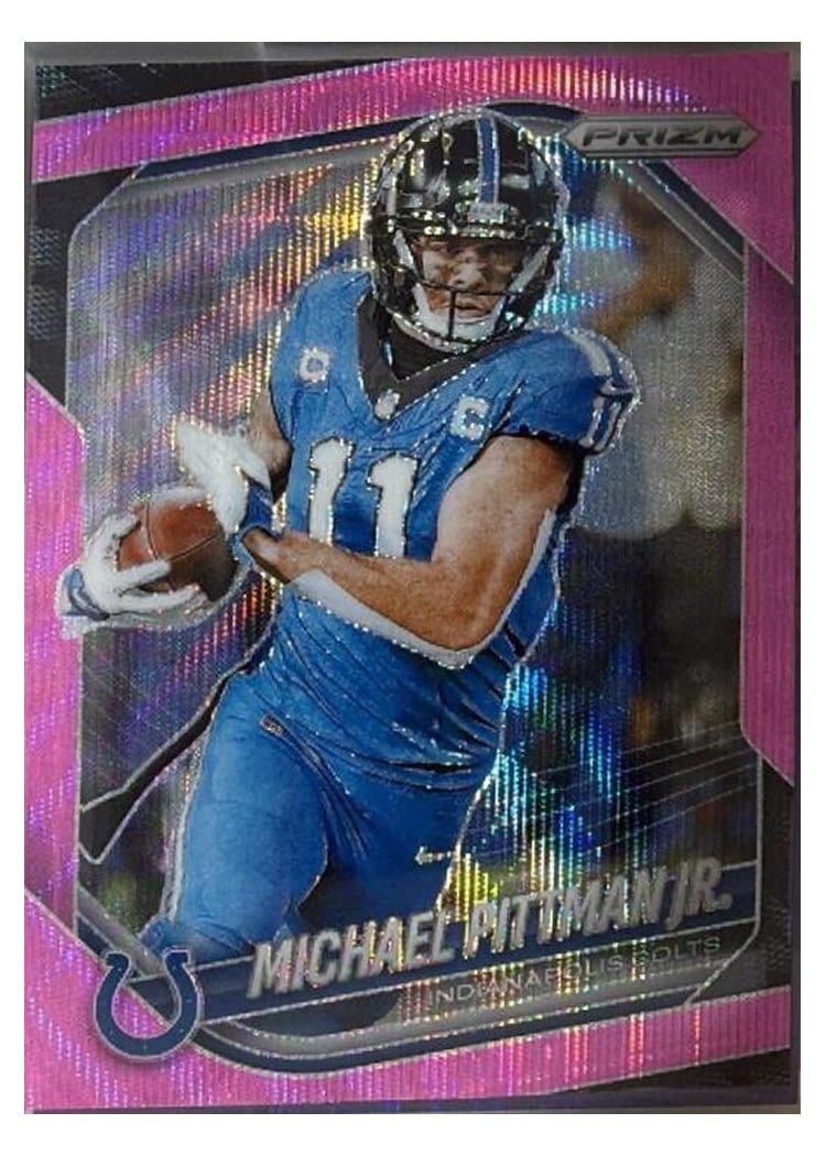 2025 Panini Prizm Base Set Michael Pittman Jr. #23 card