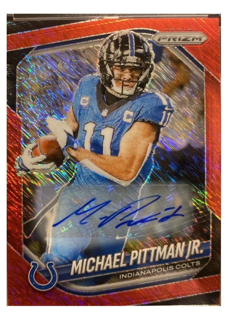 2025 Panini Prizm Base Set Michael Pittman Jr. #23 card