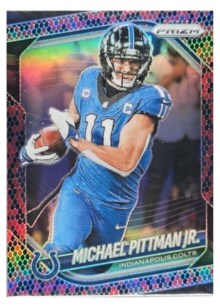 2025 Panini Prizm Base Set Michael Pittman Jr. #23 card