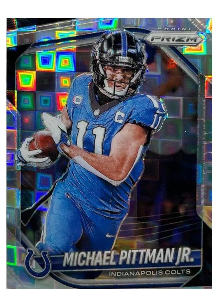 2025 Panini Prizm Base Set Michael Pittman Jr. Pandora #23 card