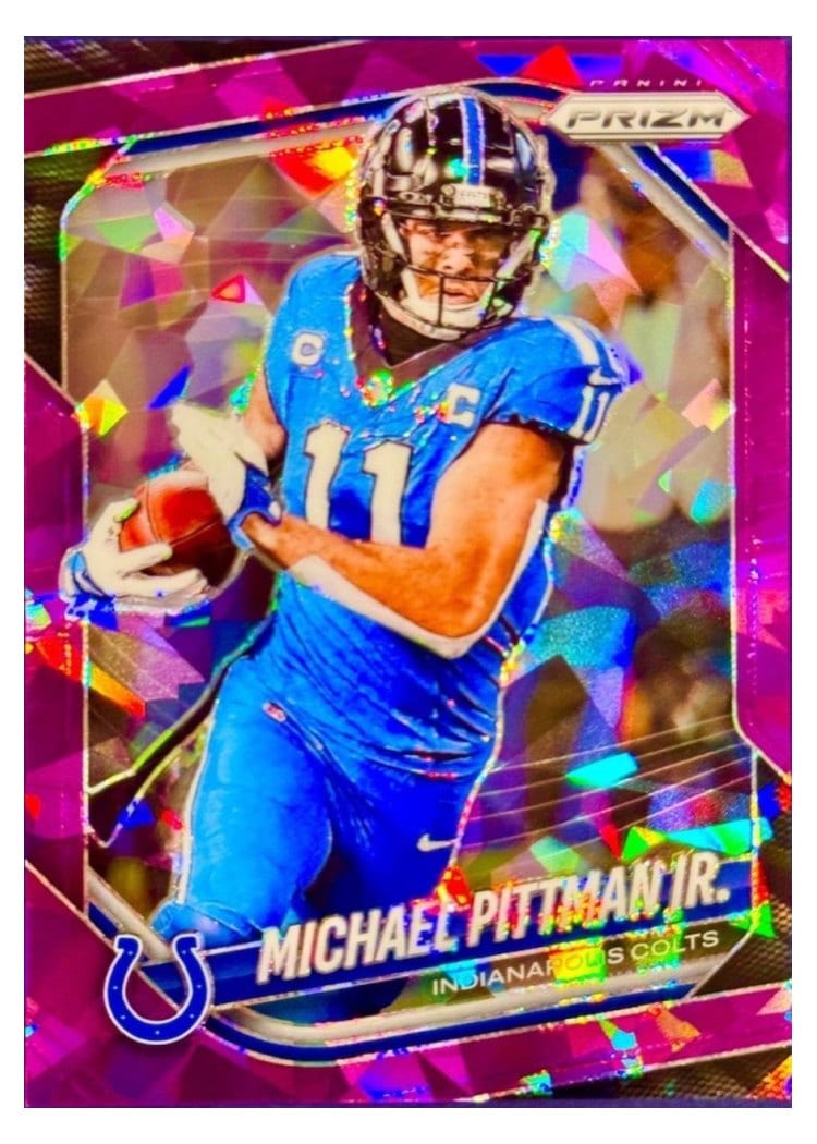 2025 Panini Prizm Base Set Michael Pittman Jr. #23 card