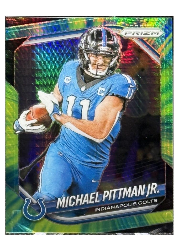 2025 Panini Prizm Base Set Michael Pittman Jr. #23 card