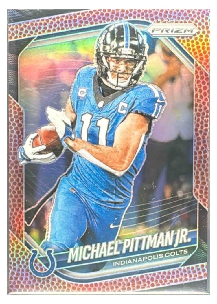 2025 Panini Prizm Base Set Michael Pittman Jr. #23 card