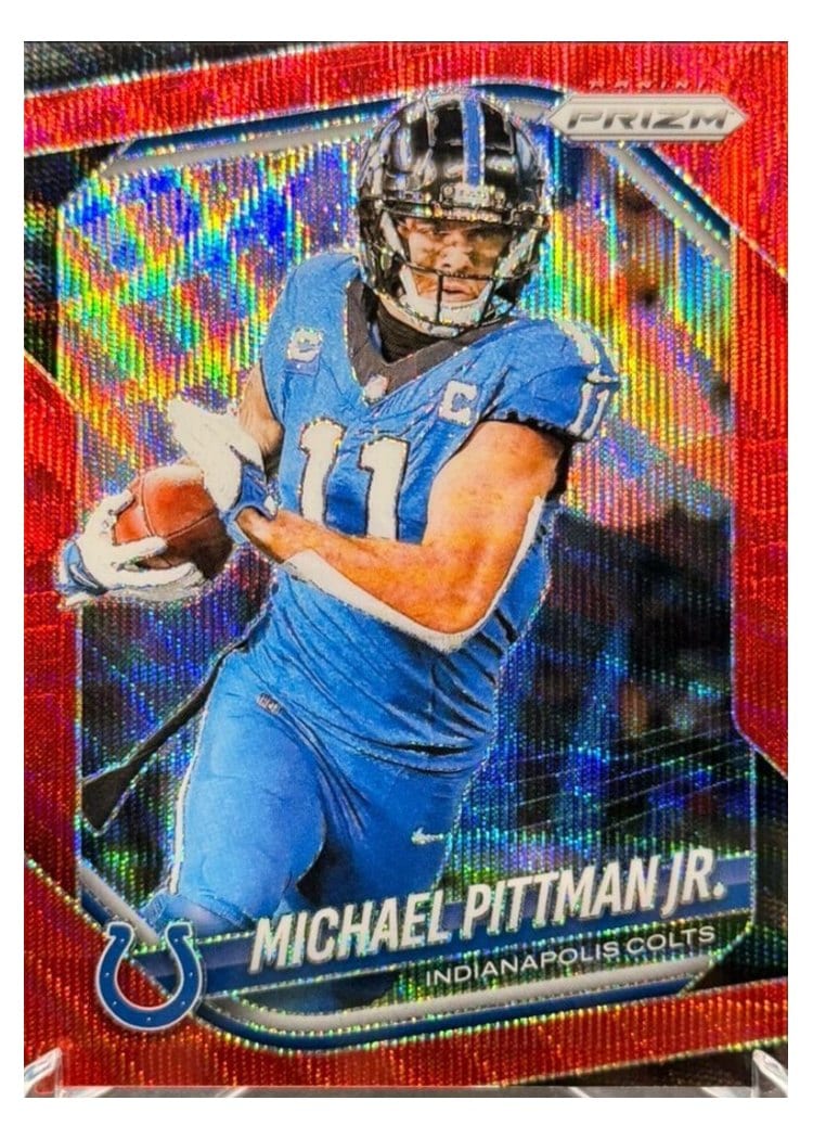 2025 Panini Prizm Base Set Michael Pittman Jr. #23 card