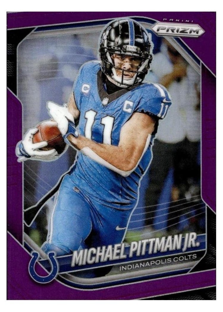 2025 Panini Prizm Base Set Michael Pittman Jr. #23 card