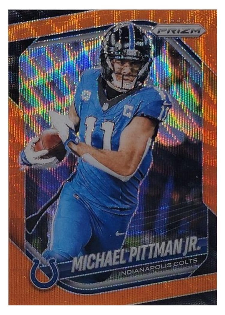 2025 Panini Prizm Base Set Michael Pittman Jr. #23 card