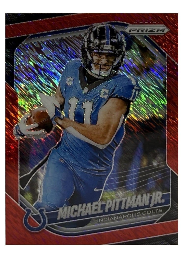 2025 Panini Prizm Base Set Michael Pittman Jr. #23 card