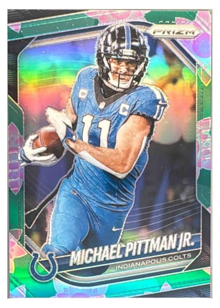 2025 Panini Prizm Base Set Michael Pittman Jr. #23 card