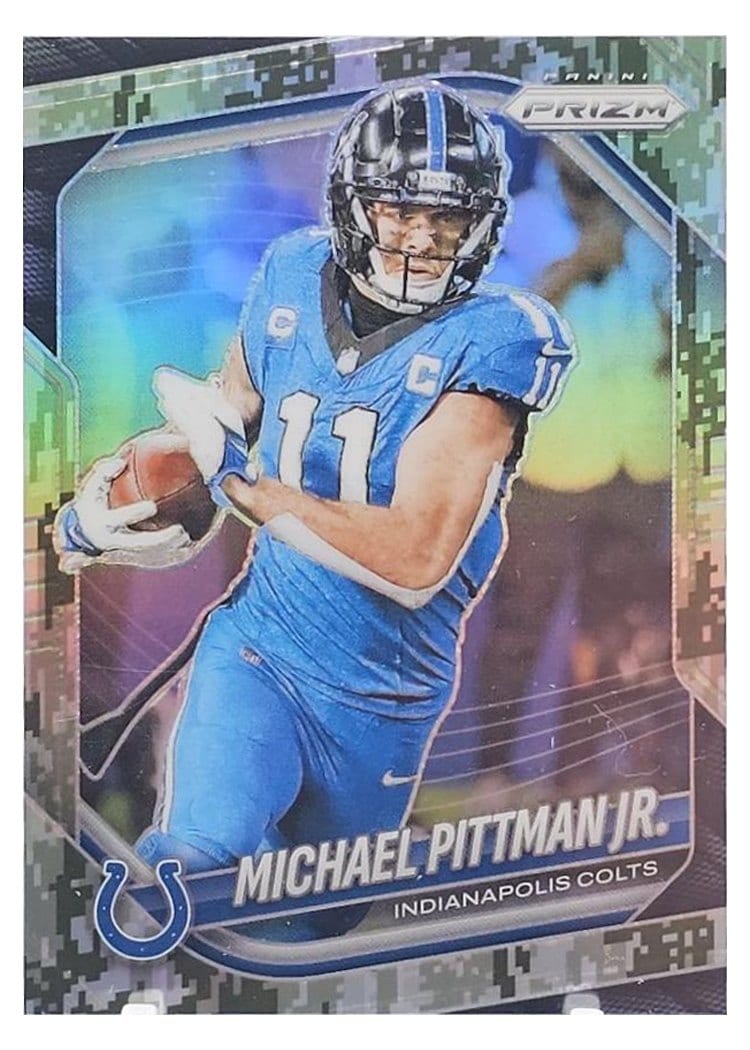 2025 Panini Prizm Base Set Michael Pittman Jr. #23 card