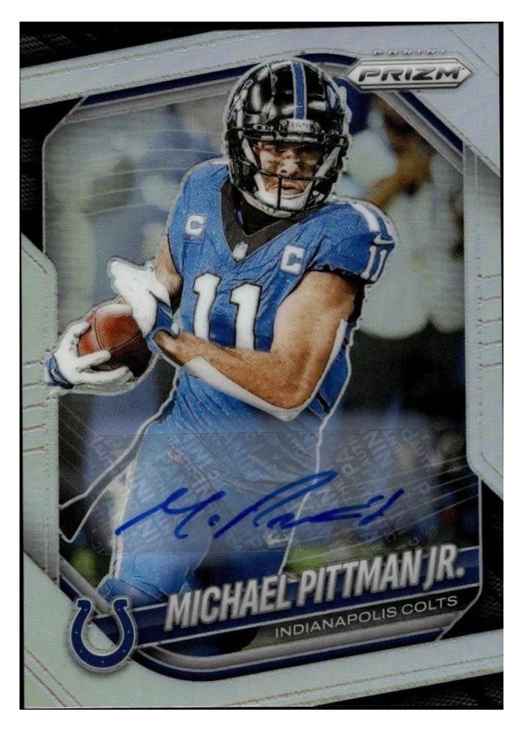 2025 Panini Prizm Base Set Michael Pittman Jr. #23 card