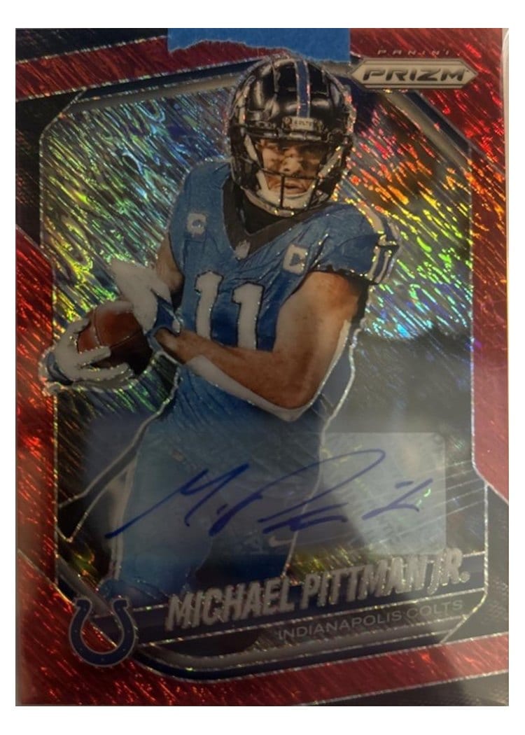 2025 Panini Prizm Base Set Michael Pittman Jr. #23 card