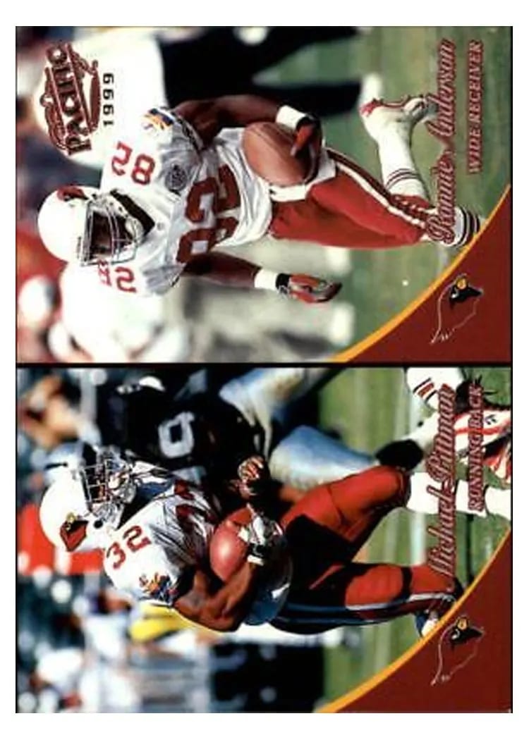 1999 Pacific Michael Pittman, Ronnie Anderson #14 card