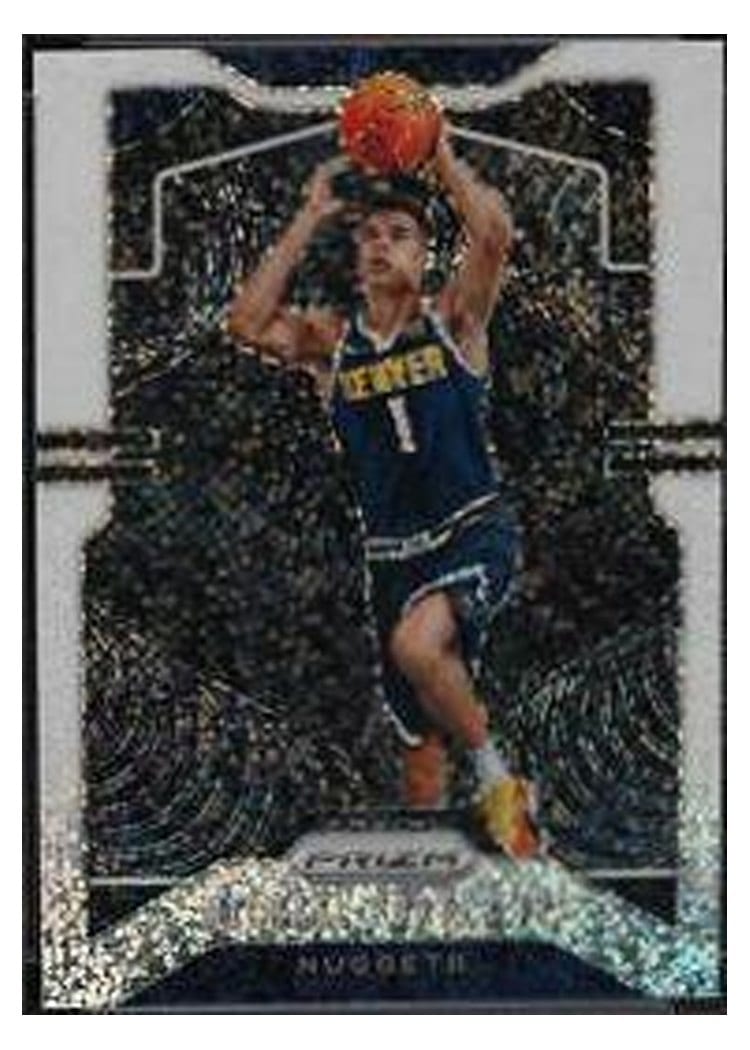2019 Panini Prizm Michael Porter Jr. White Sparkle Prizm #88 card