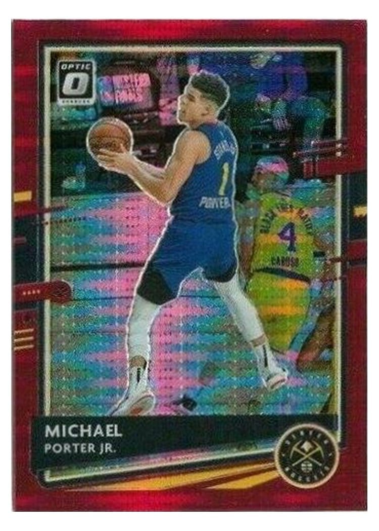 2020-21 Donruss Optic Base Set Michael Porter Jr. #75 card